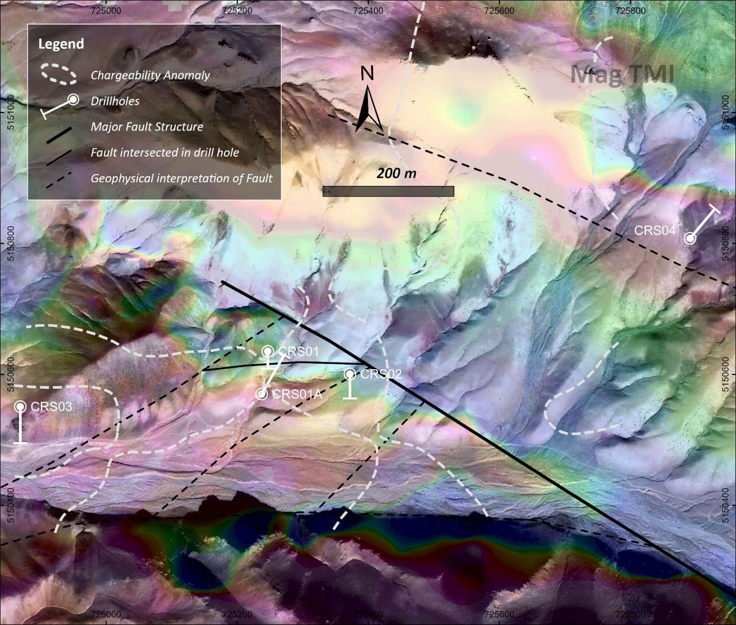 Copper ridge magnetics survey